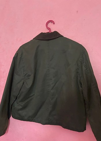 Düğmeli Koyu Kahverengi Kadın Ceket - Görsel 3