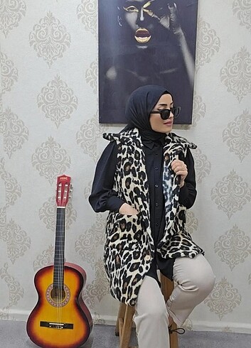 Polar leopar yelek