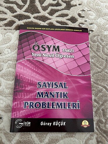 Dgs Öğreten Sayısal Mantık Gür Yayınları