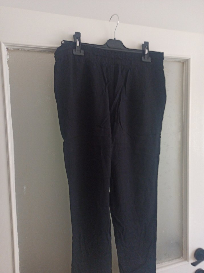 Siyah  Kadın Pantolon - Görsel 3