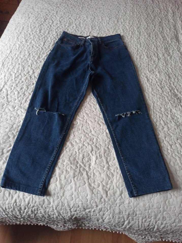 MNG Mavi Mom Jean Kadın Pantolon - Görsel 2