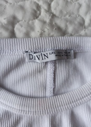 Beyaz Kolsuz Divin marka Kısa Kadın büstiyer - Görsel 2