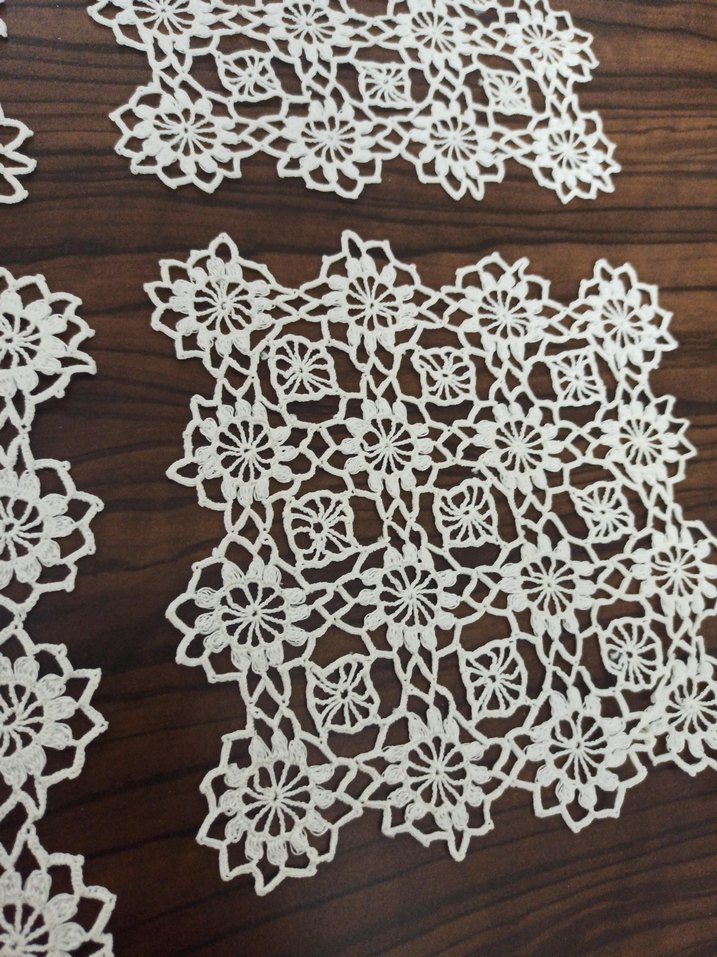 El Yapımı Beyaz Dantel Motifleri - Görsel 2