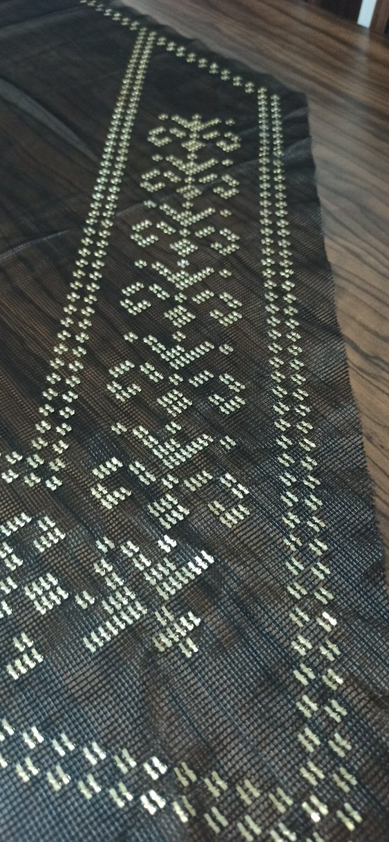 Tel kırma Masa Örtüsü 3 parça - Görsel 3