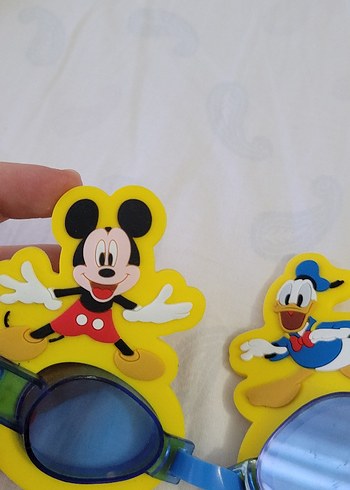 Mickey ve Donaldlı Çocuk Yüzücü Gözlüğü - Görsel 3