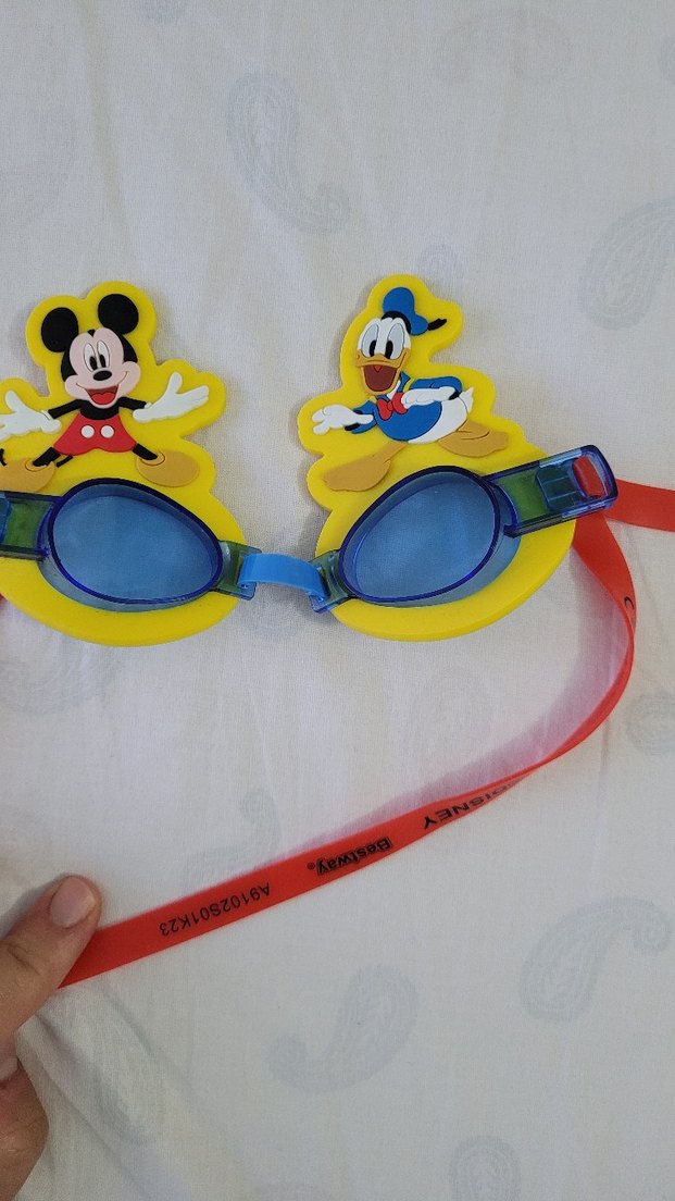 Mickey ve Donaldlı Çocuk Yüzücü Gözlüğü - Görsel 5