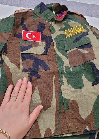 Erkek Çocuk komutan Gömlek Ceket - Görsel 8