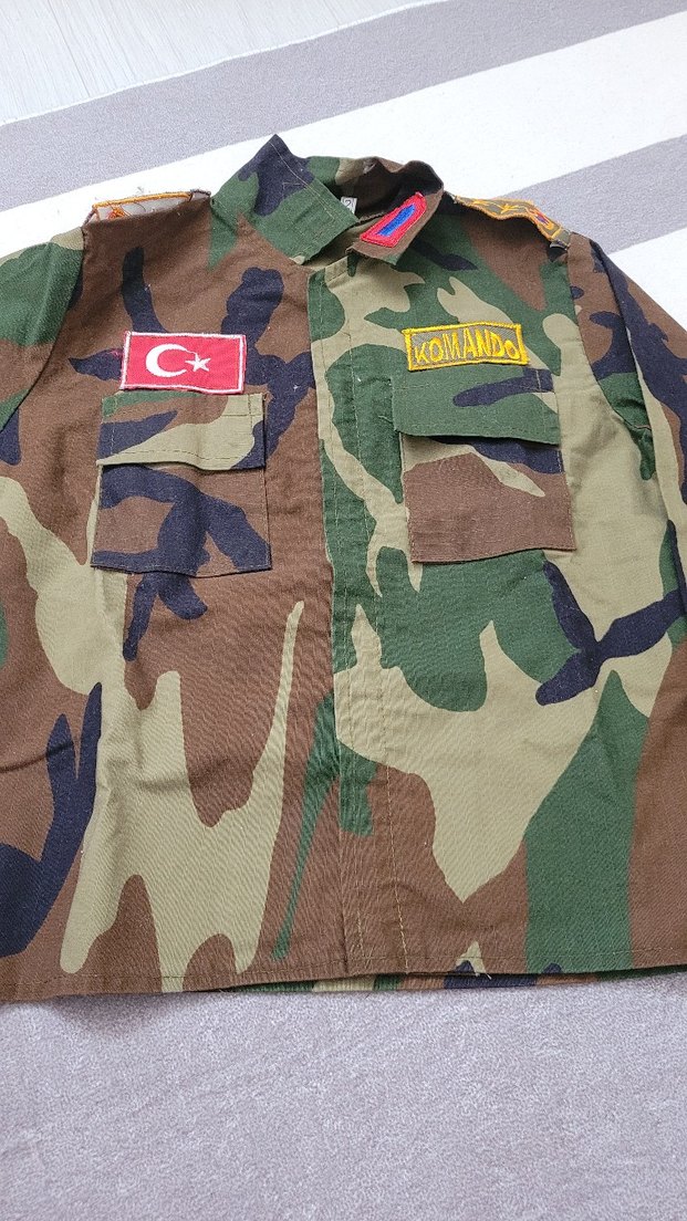 Erkek Çocuk komutan Gömlek Ceket - Görsel 3