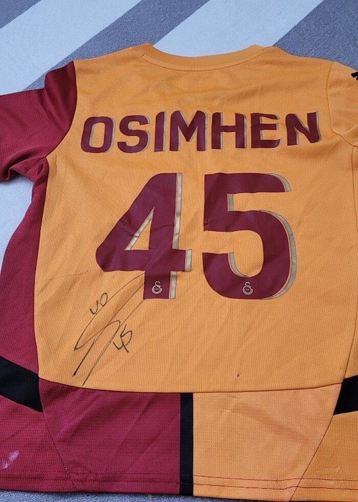 OSIMHEN ISLAK İMZALI COCUK FORMA - Görsel 2