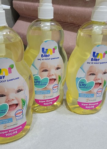 Sifir 8 paket Uni baby Johnson's Bebek Şampuanı - Görsel 2