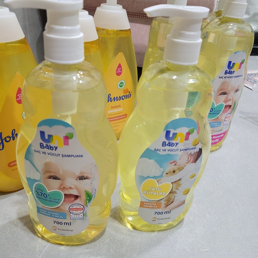 Sifir 8 paket Uni baby Johnson's Bebek Şampuanı - Görsel 4