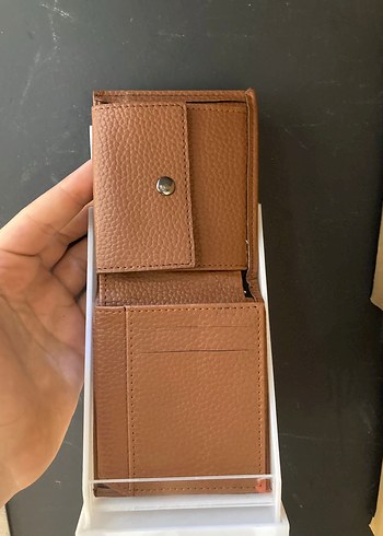 Polaris Kahverengi Minimalist Erkek Cüzdanı
