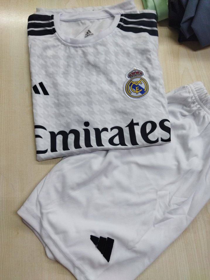 Baskılı Beyaz Erkek çocuk forma takım - Görsel 3