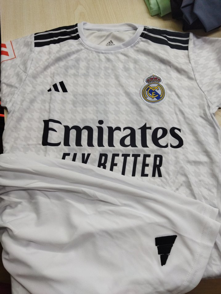 Baskılı Beyaz Erkek çocuk forma takım - Görsel 2