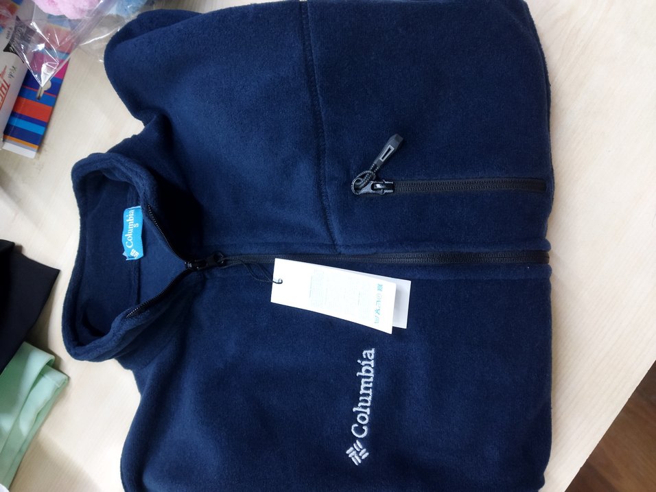 Columbia Lacivert Fermuarlı Erkek Polar - Görsel 2