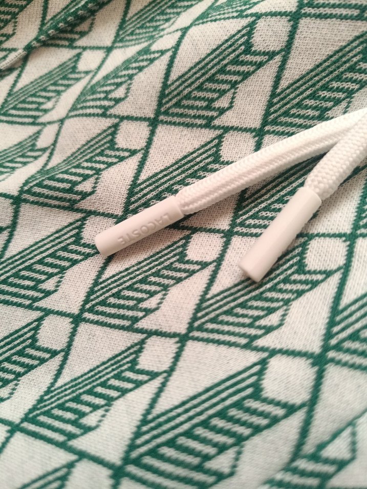 Erkek Yeşil Desenli Düğmeli V Yakalı Pijama - Görsel 4