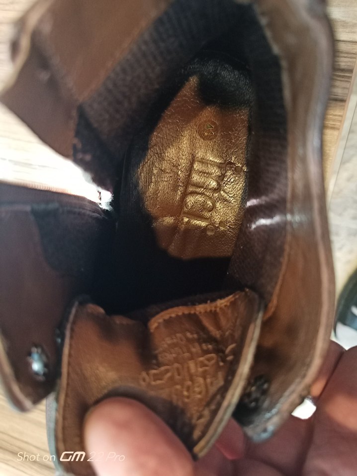 Hakiki Deri Erkek Kahverengi Bot - Görsel 4