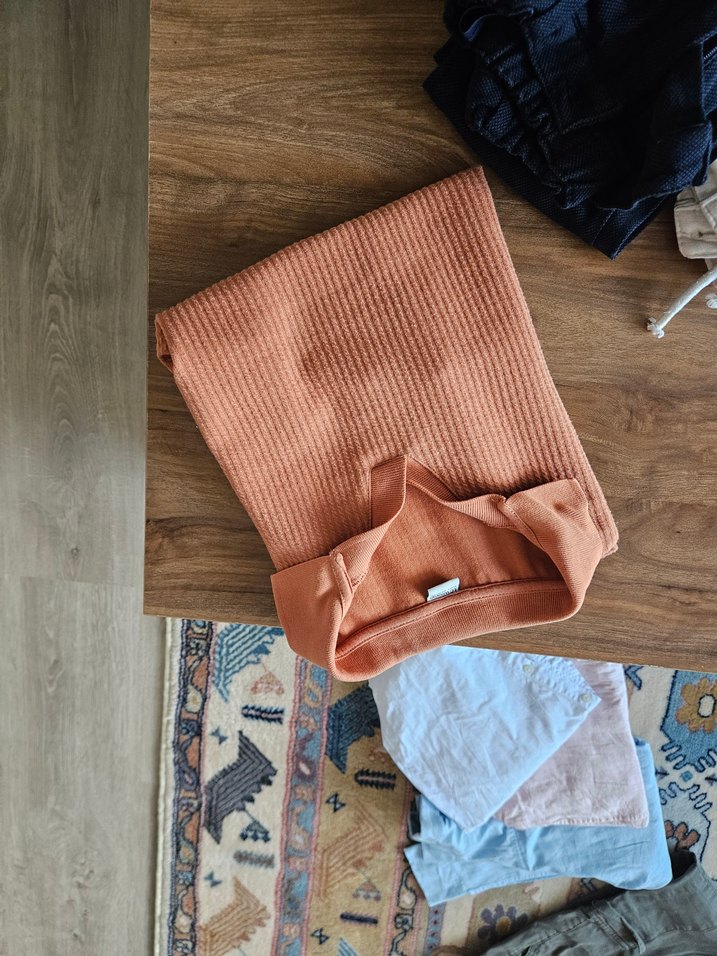 Erkek Çocuk Yeşil Düğmeli Sweatshirt - Görsel 4