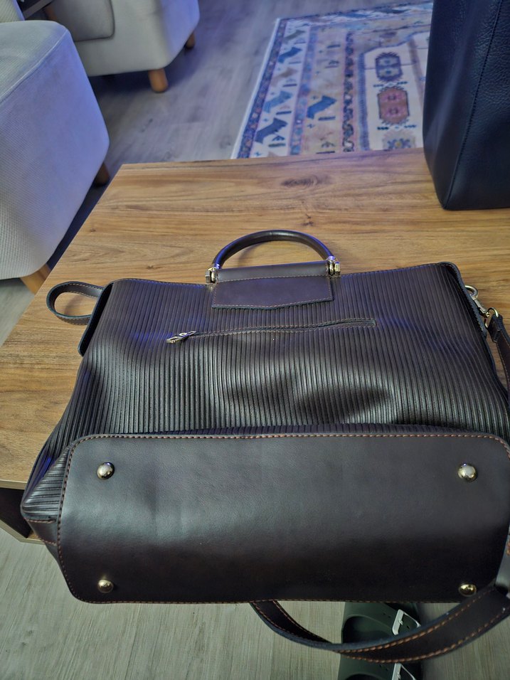 Kahverengi çanta - Görsel 2