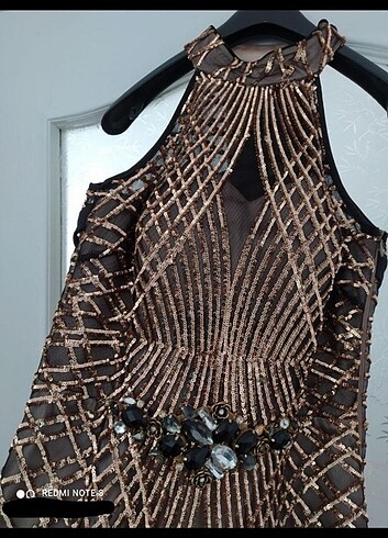 Kadin pul payet abiye - Görsel 6