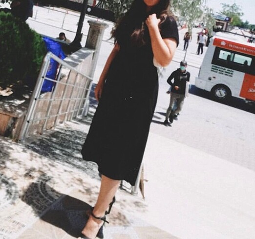 uzun elbise