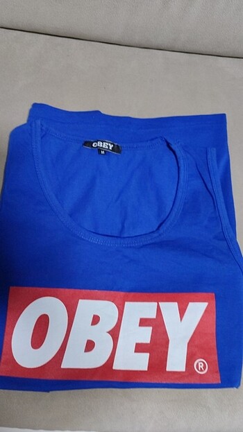 Obey Askılı rahat tisort