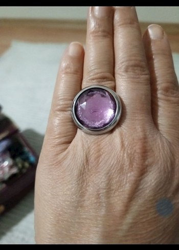 Renkli Taşlı Bohem Kadın Yüzük Seti - Görsel 2