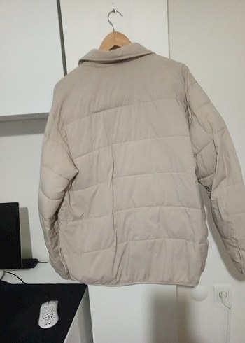 orjınal ZARA Bej Düğmeli Kısa Erkek Ceket - Görsel 5