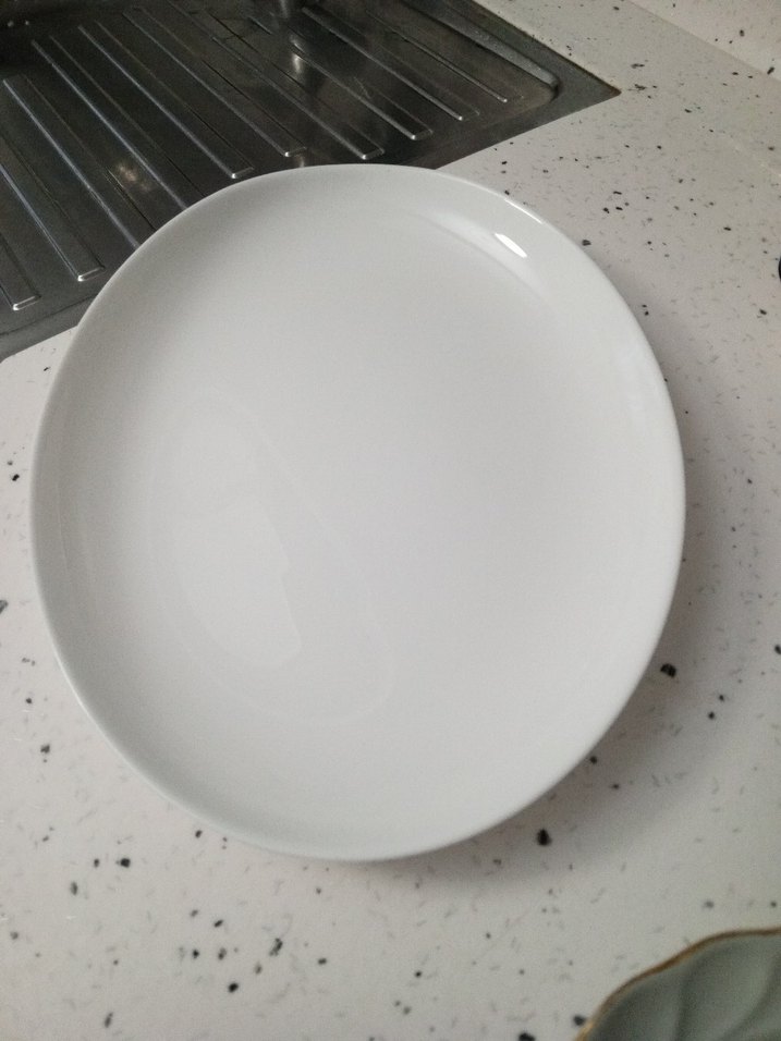 Beyaz Oval Servis Tabağı - Görsel 3