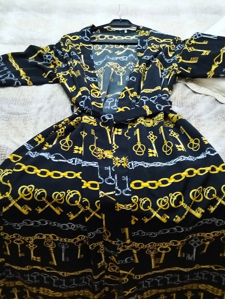 Kimono - Parisian Stil 38-44 BEDEN ARASI UYUMLU - Görsel 2