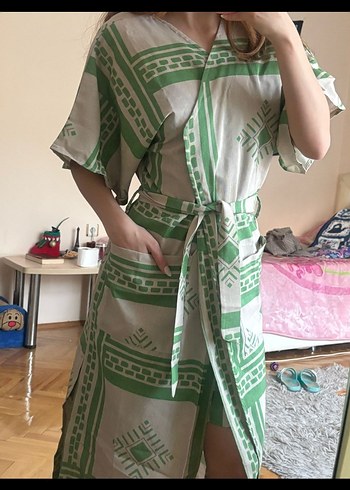 KİMONA ŞORT TAKIM L BEDEN - Görsel 6