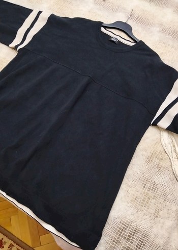 ZARA Oversize Sweatshirt 42 BEDEN - Görsel 3