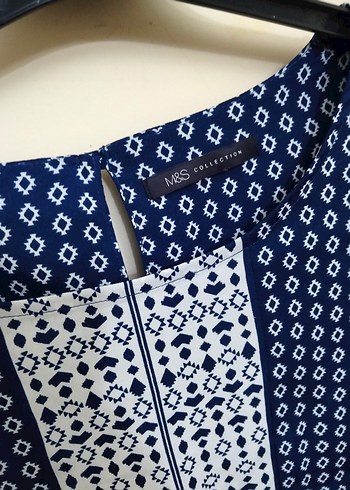 MARKS & SPENCER BLUZ 50 BEDEN - Görsel 7