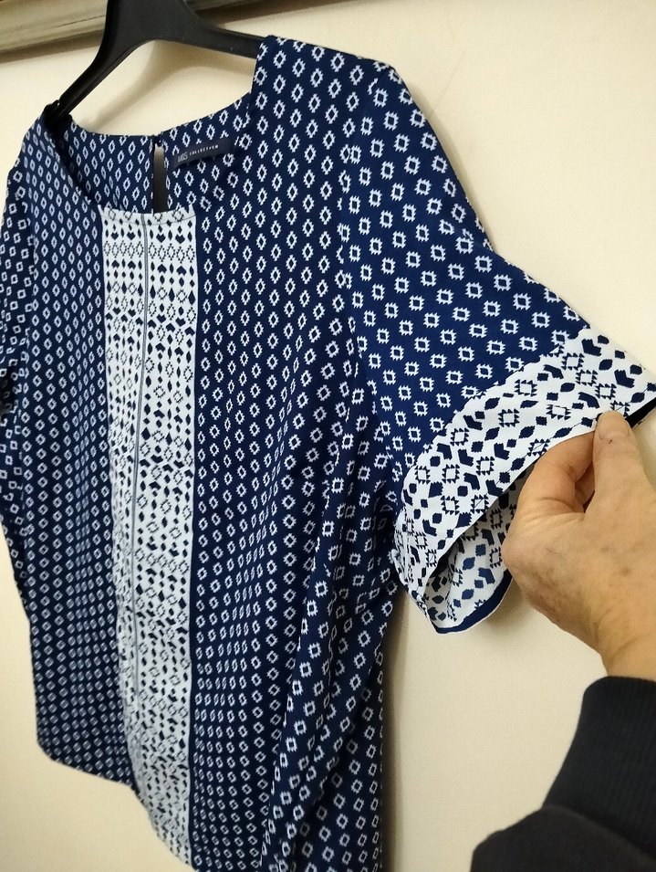 MARKS & SPENCER BLUZ 50 BEDEN - Görsel 5