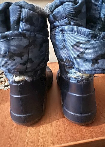 Kemerli Mavi Kamuflaj Erkek Çizme - Görsel 4