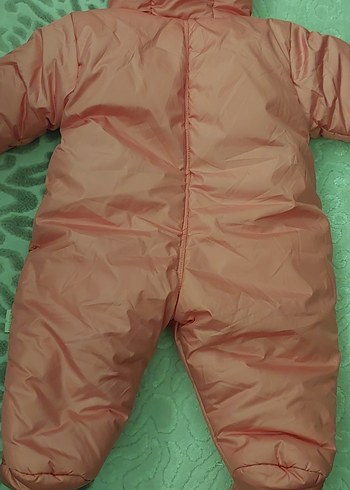 Pembe Nakışlı Bebek Kız Tulumu - Görsel 7