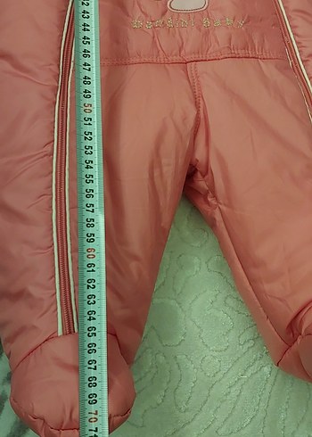 Pembe Nakışlı Bebek Kız Tulumu - Görsel 9