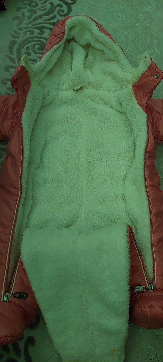 Pembe Nakışlı Bebek Kız Tulumu - Görsel 2