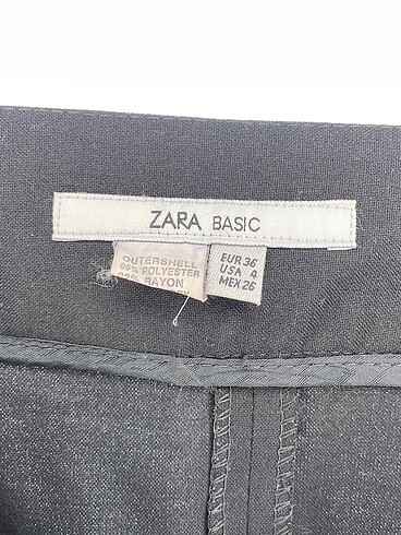 36 Beden siyah Renk Zara Midi Etek %70 İndirimli.