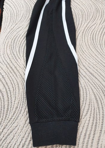 Siyah Kadın Rahat Kesim Eşofman Altı - Görsel 7