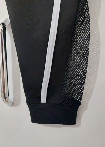 Siyah Kadın Rahat Kesim Eşofman Altı - Görsel 4