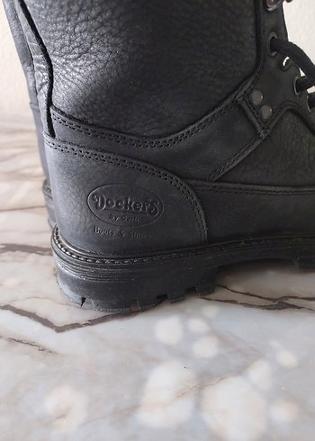 Tokalı Siyah Deri Erkek Bot - Görsel 5