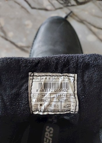 Tokalı Siyah Deri Erkek Bot - Görsel 3