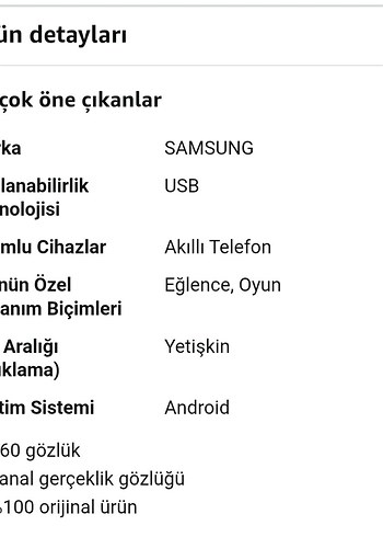 Siyah VR Oyun Gözlüğü - Görsel 8