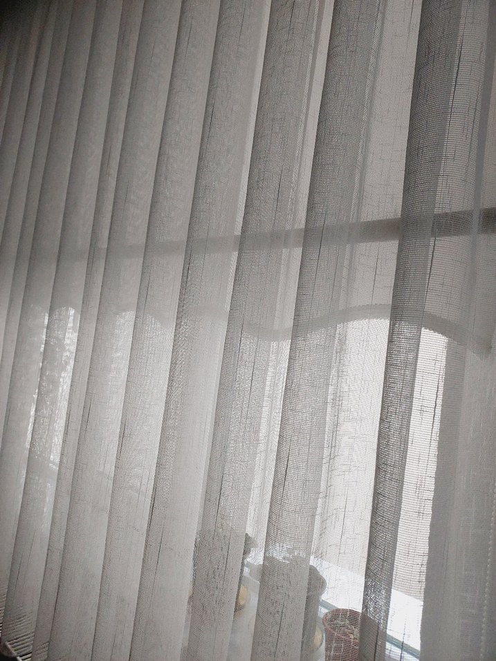 TAÇ Modern Keten Tül Perde - Görsel 3