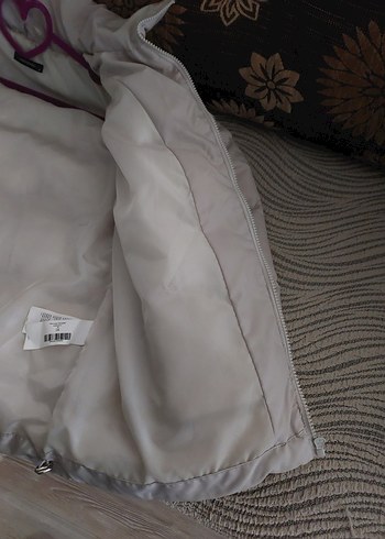 Bej Kadın Kışlık Mont - Görsel 6