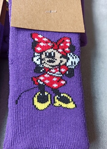 19 Beden 0_1 yaş Mickey mouse çorap