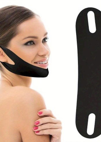 Yüz ve Çene Sıkılaştırıcı Maske. yüz Germe bandı - Görsel 2
