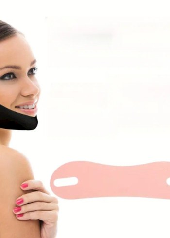 Yüz ve Çene Sıkılaştırıcı Maske. yüz Germe bandı - Görsel 4