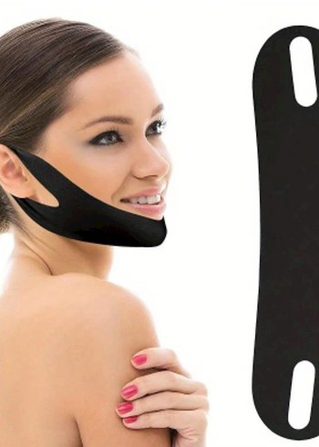 Yüz ve Çene Sıkılaştırıcı Maske. yüz Germe bandı - Görsel 10